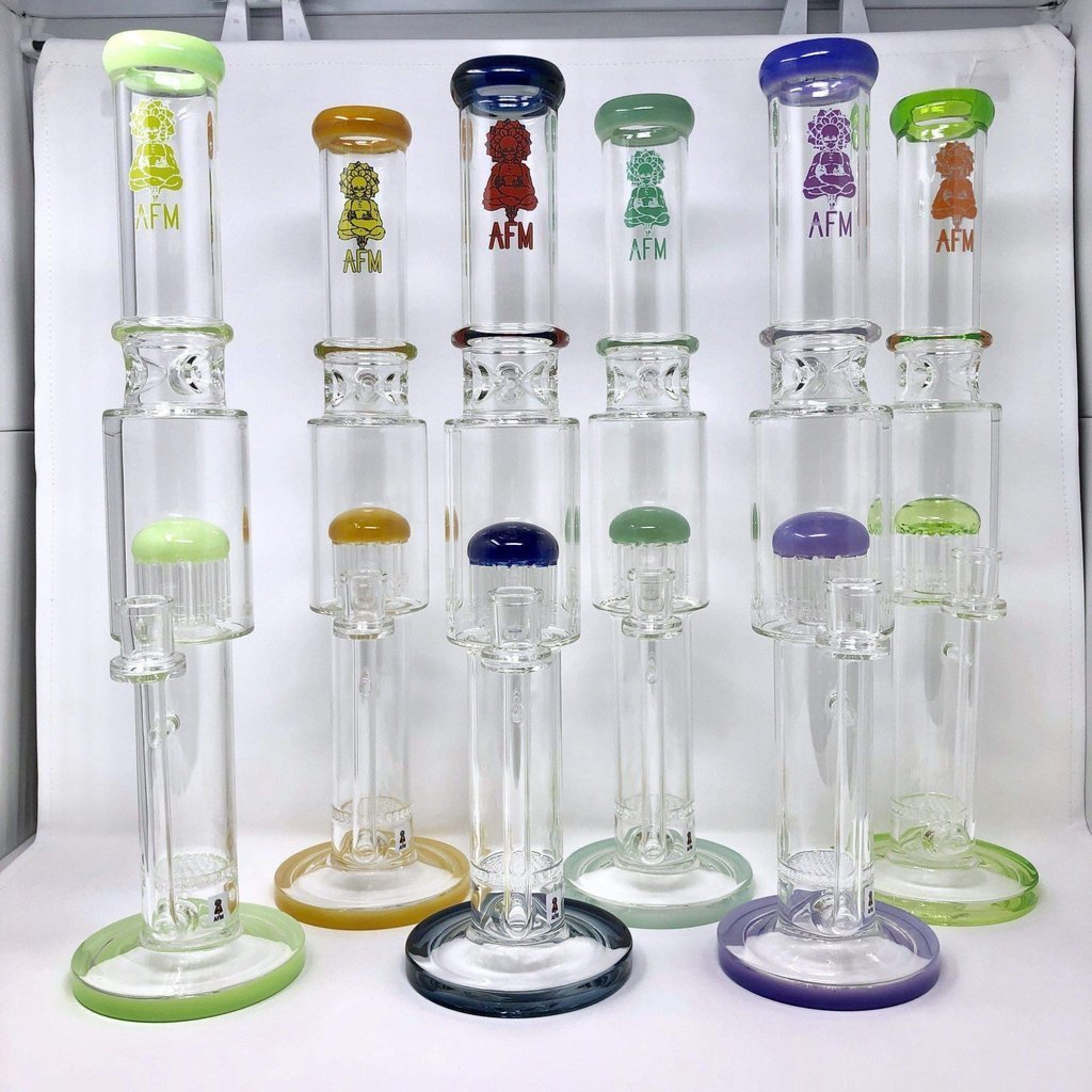 18 AFM Single Perc + Ice Catcher Water Pipe