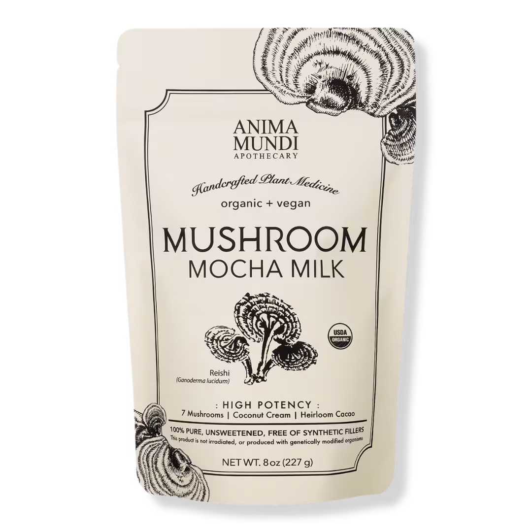 Anima Mundi  Mushroom Mocha Milk Organic Longevity Milk