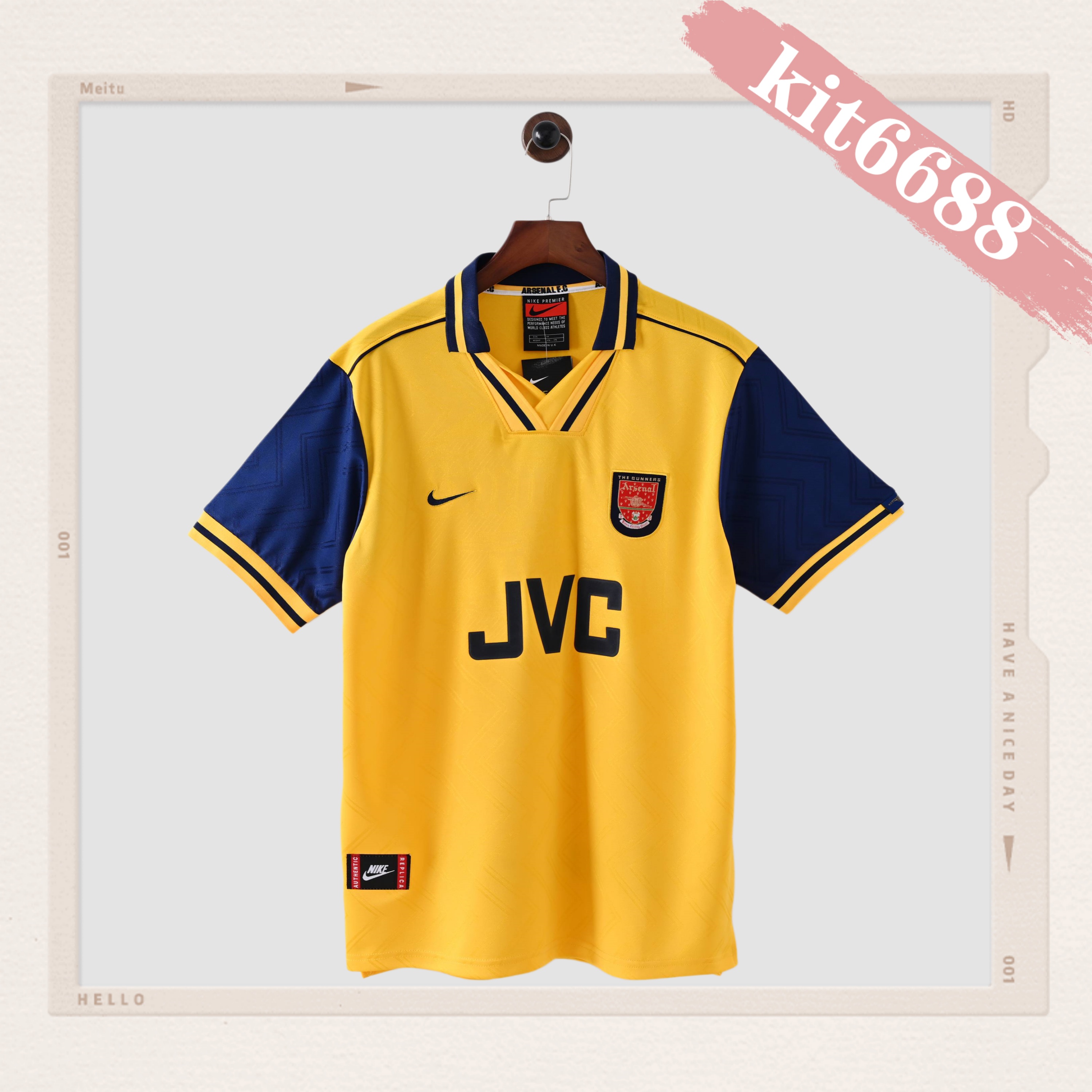 1996/1997 Arsenal Vintage away Football Shirt