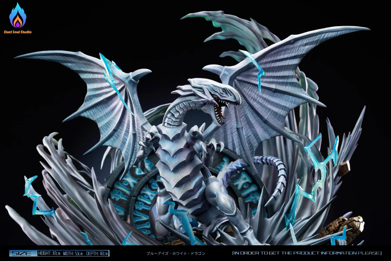 Yu-Gi-Oh! - Blue-Eyes White Dragon | Resin Statue | by DS Studio