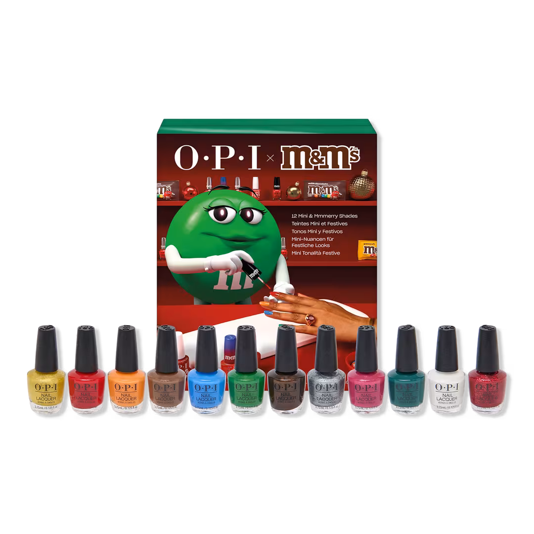 OPI  OPIxM&M Holiday Collectible 12 Piece Advent Calendar