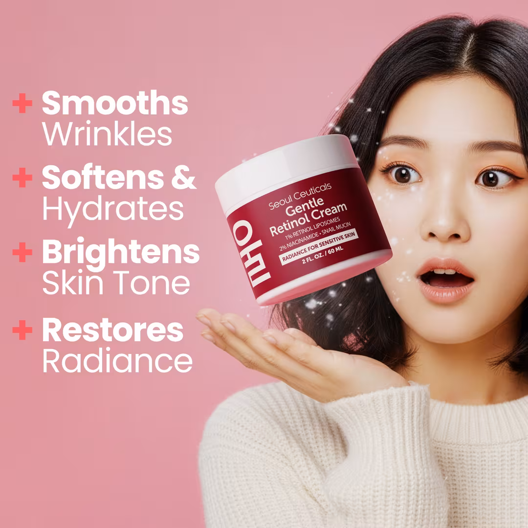 Seoul Ceuticals  Korean Skin Care Gentle Retinol Cream