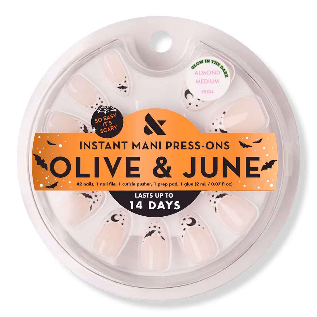 Olive & June  Instant Mani Halloween Press-On Nails Witching Hour French