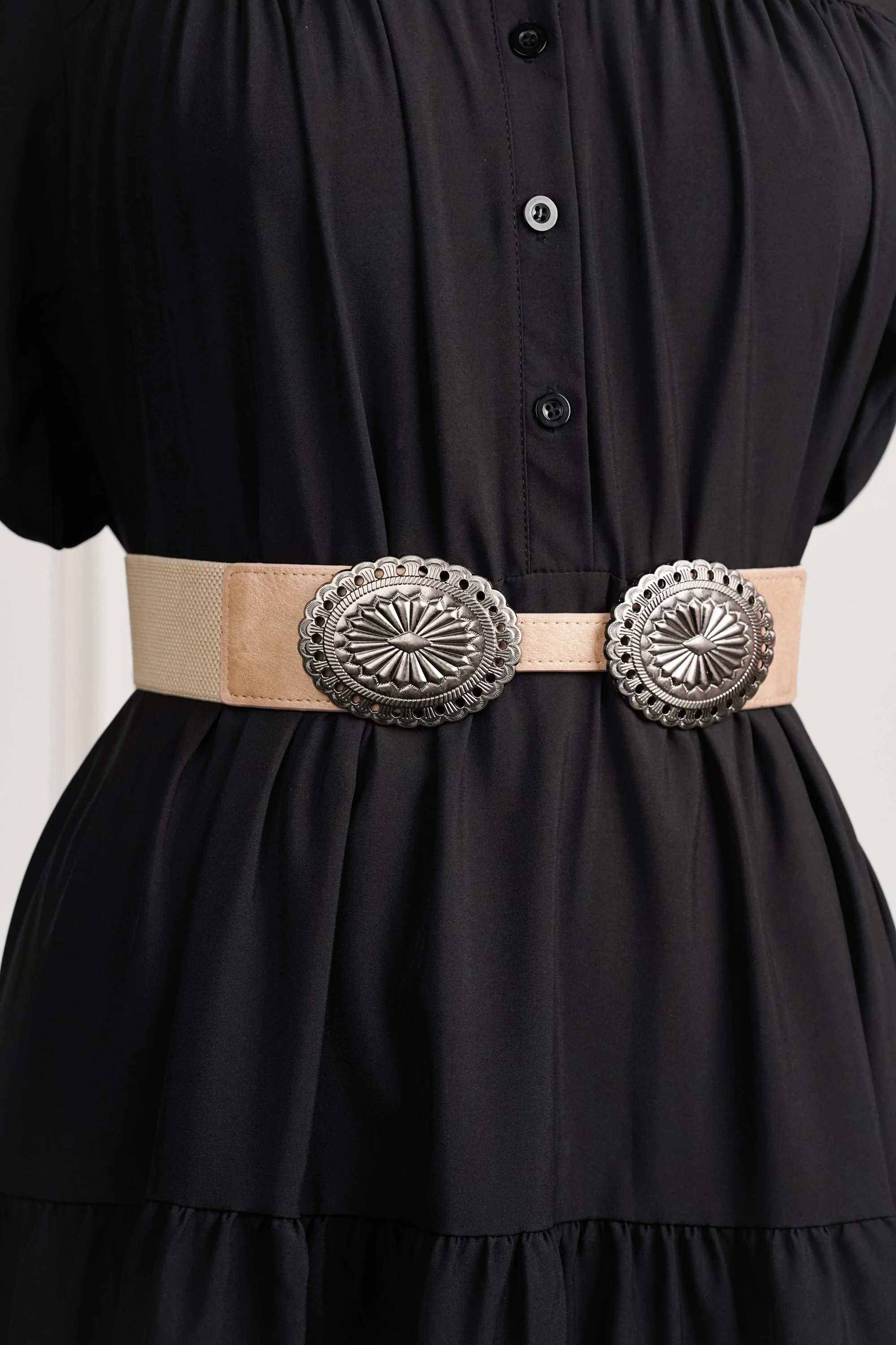 Oxidised Buckle Belt
