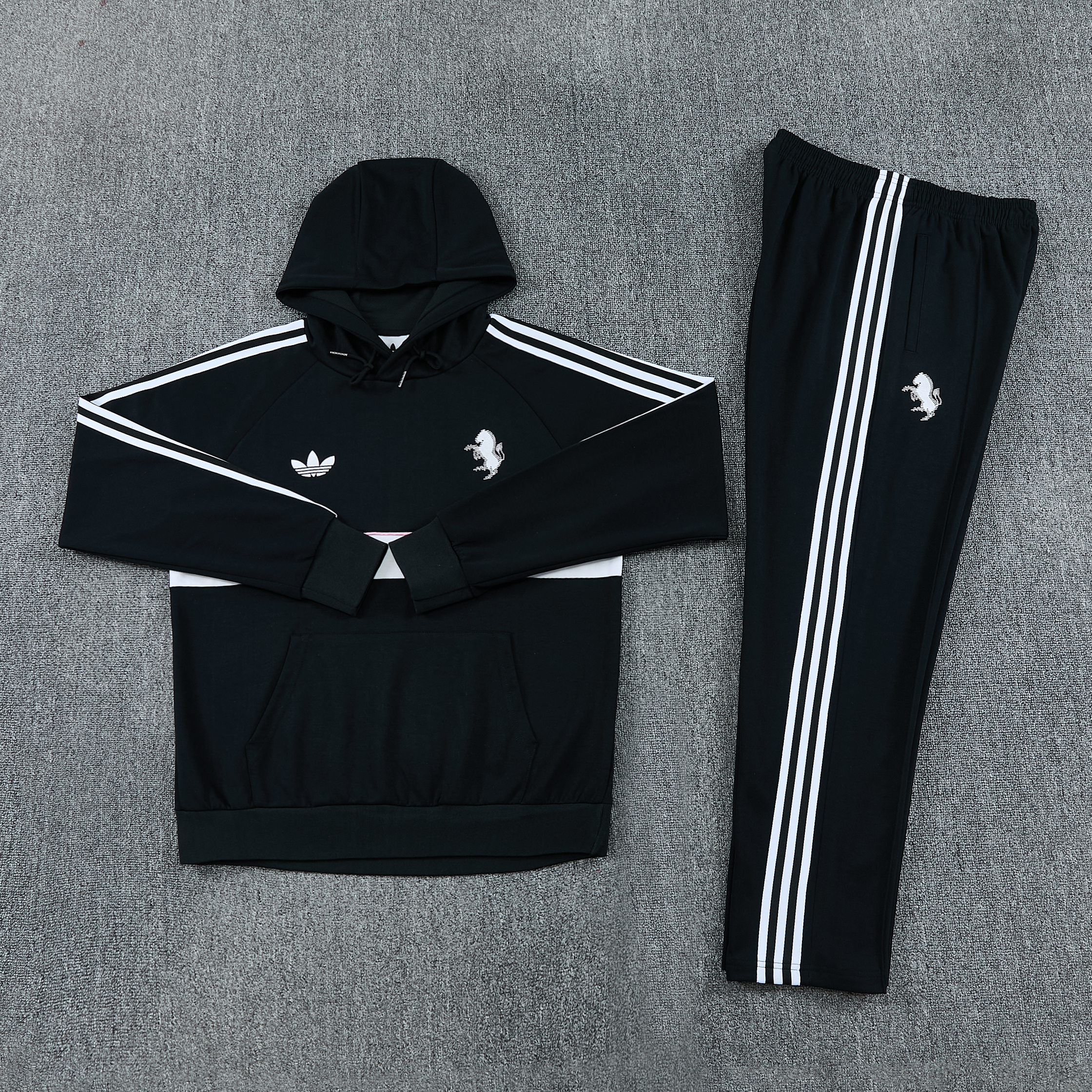 2026/2027 Juventus Full Zipper Training Suit (Adult Set)