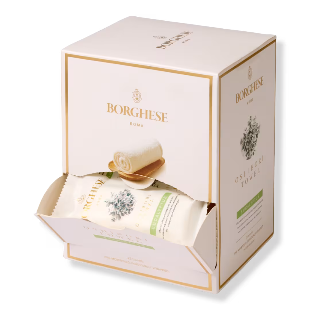 Borghese Spa  Hydrating Single Use Oshibori Towels
