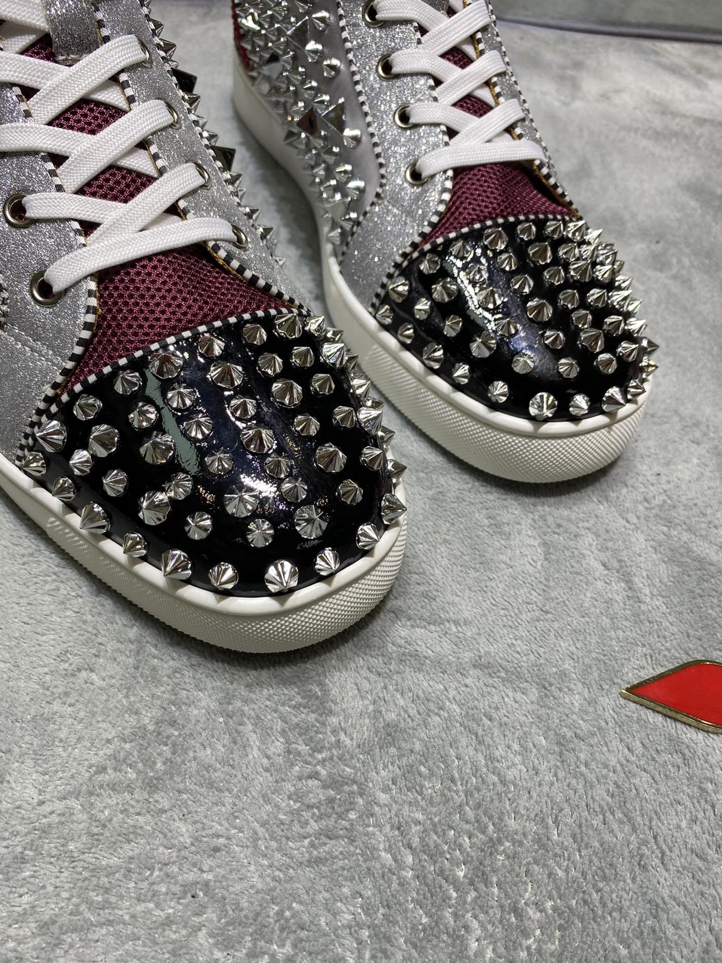 Christian Louboutin Red bottom High-Top - CCSHOES