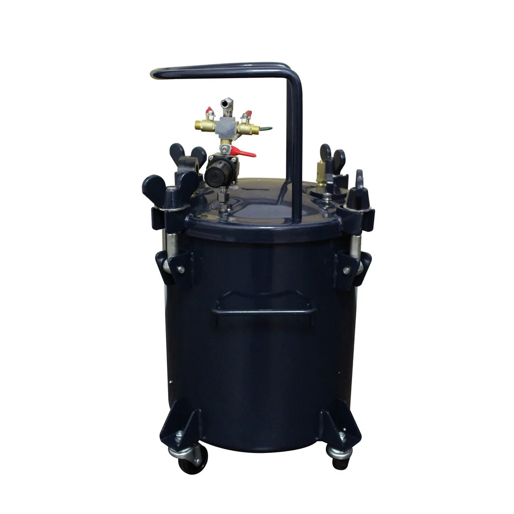 California Air Tools CAT-365C 5 Gallon 80 PSI Oil-Free Vertical Dolly Pressure Pot