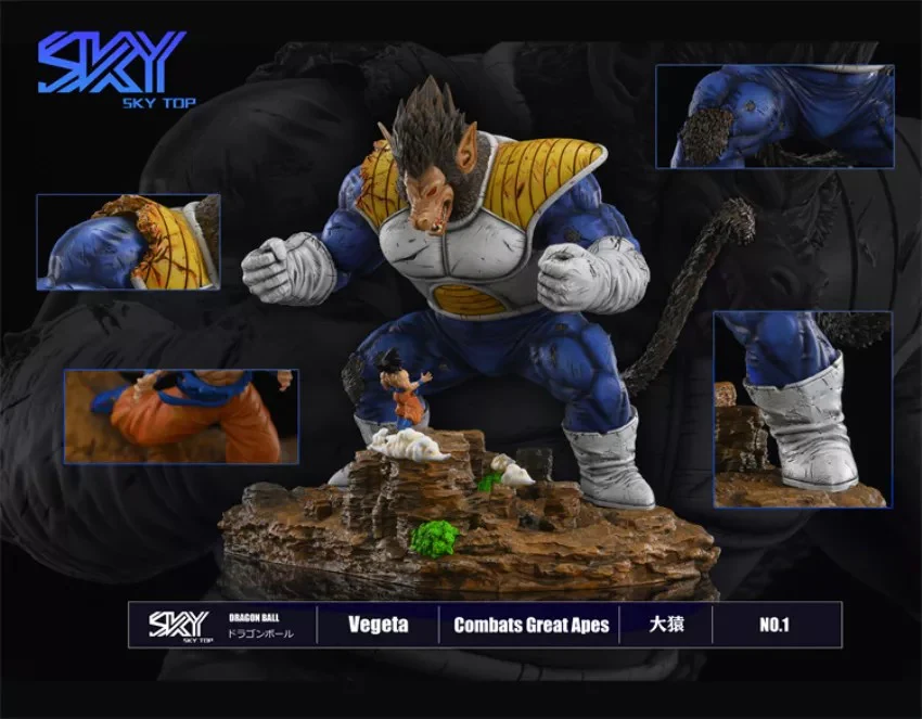 Dragon Ball - Sky Top Studio Famous Scene Series Big Ape Vegeta