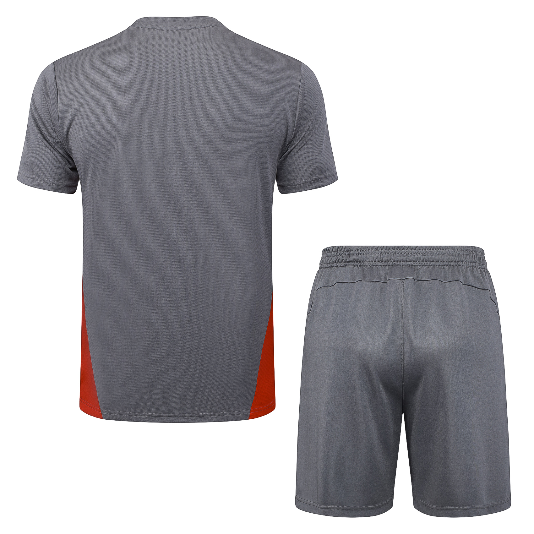 2024/2025 AC Milan Grey Adult Short Sleeve Training Wear (Adult kit)