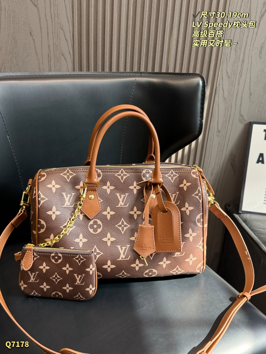 LV Speedy P9 Bandoulière 30 Monogram Bag
