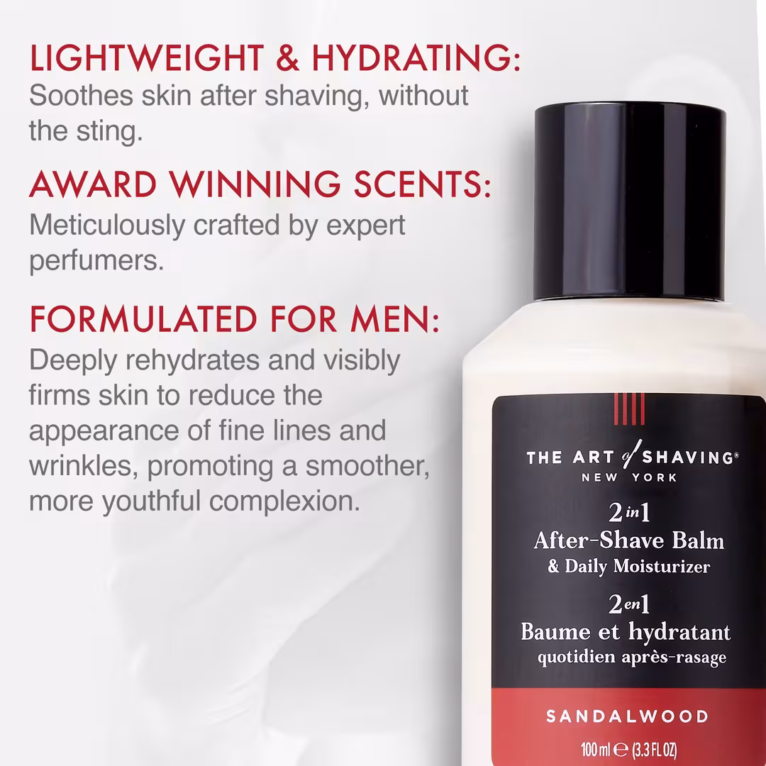 The Art of Shaving  After Shave Balm Sandalwood