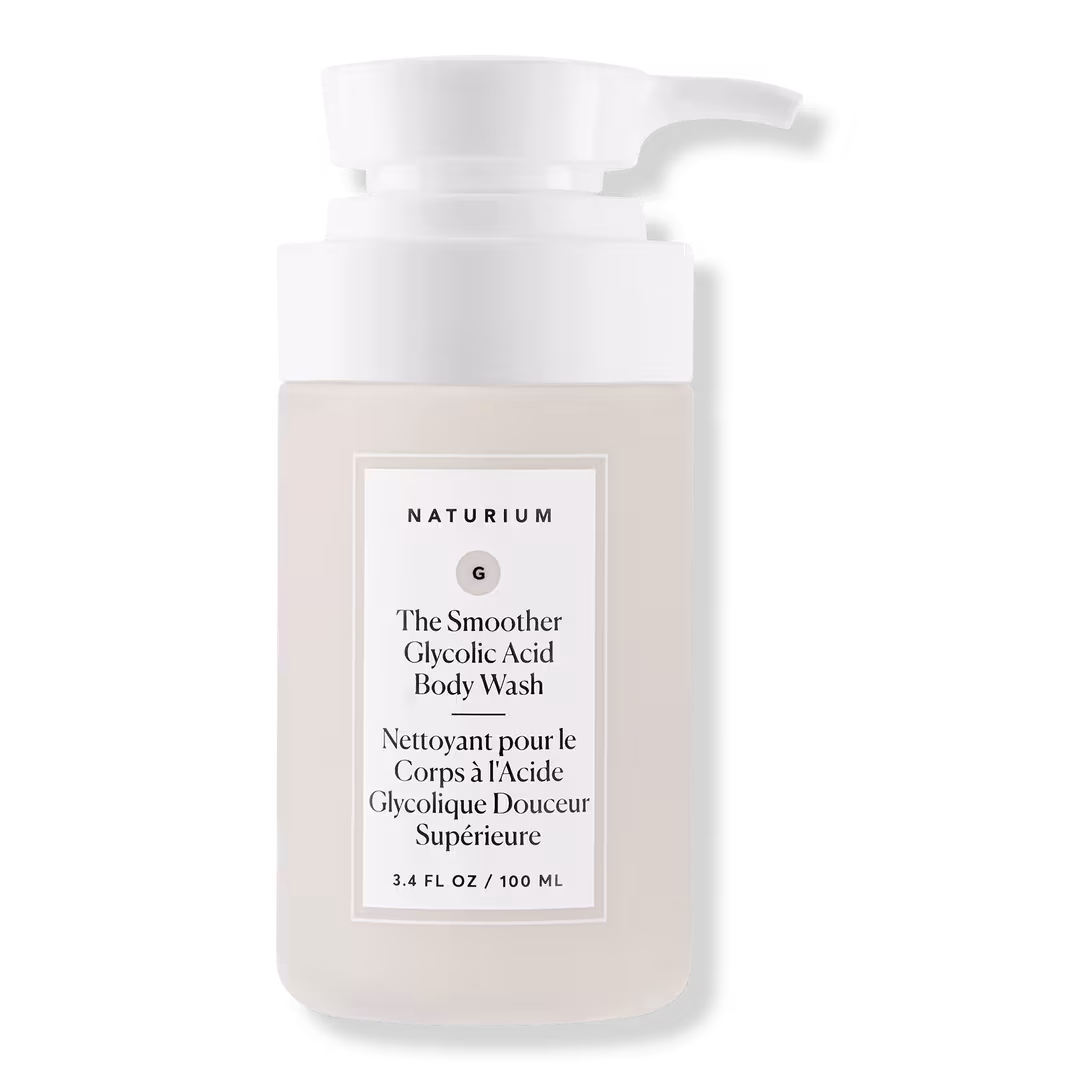Naturium  The Smoother Glycolic Acid Exfoliating Body Wash