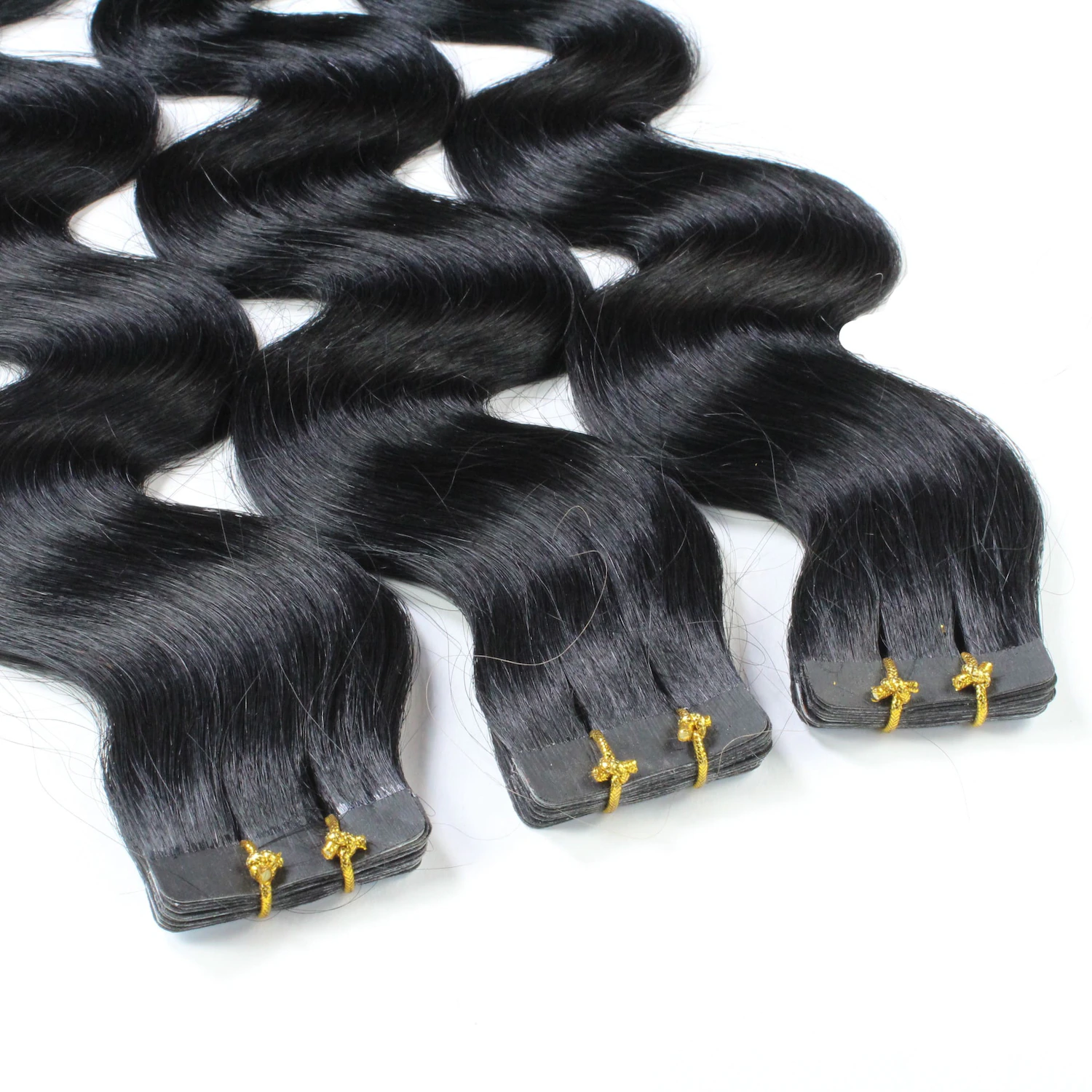 Tape Extensions Echthaar #4/0 Mittelbraun