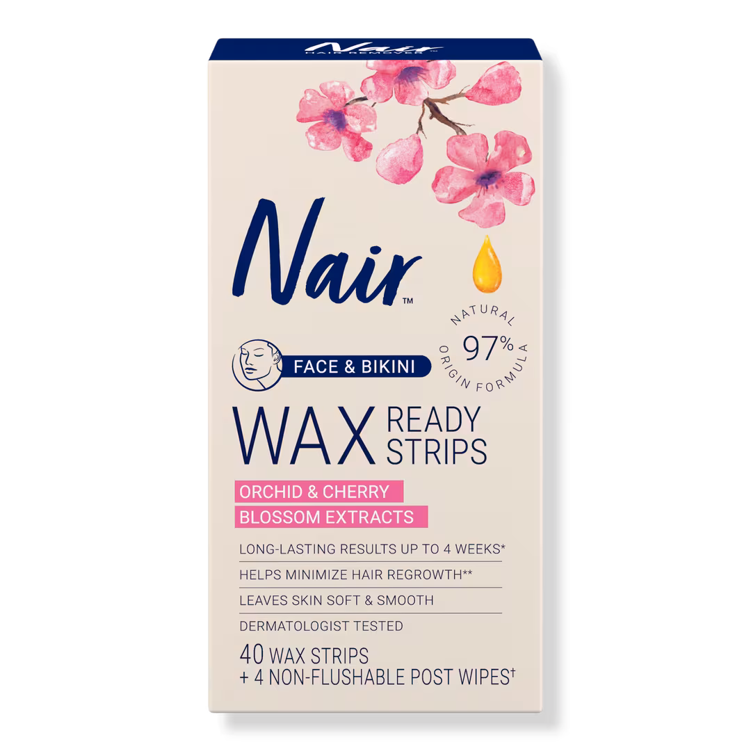 Nair  Wax Ready-Strips For Face