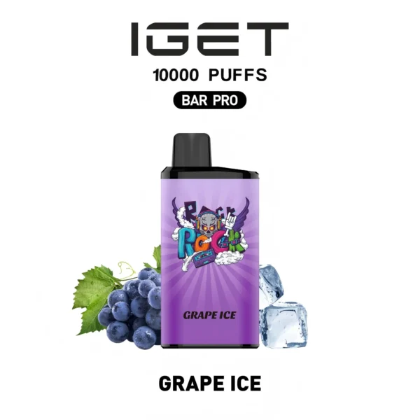 IGET BAR PRO 10000 Grape Ice