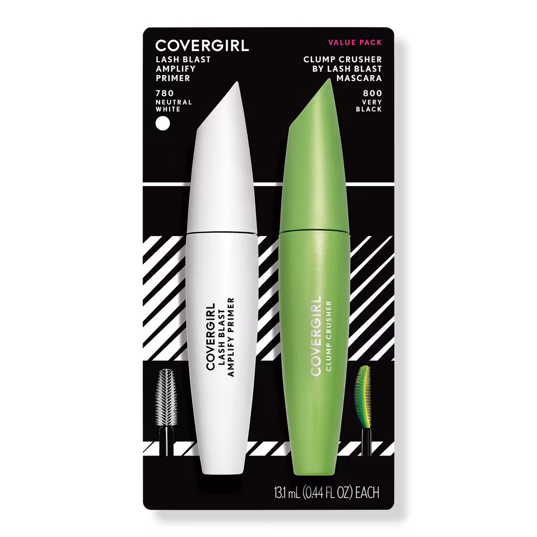 CoverGirl  Clump Crusher + Lash Blast Amplify Eyelash Primer Pack