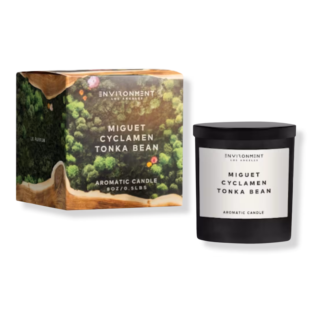 ENVIRONMENT  Muguet Cyclamen Tonka Bean Aromatic Candle