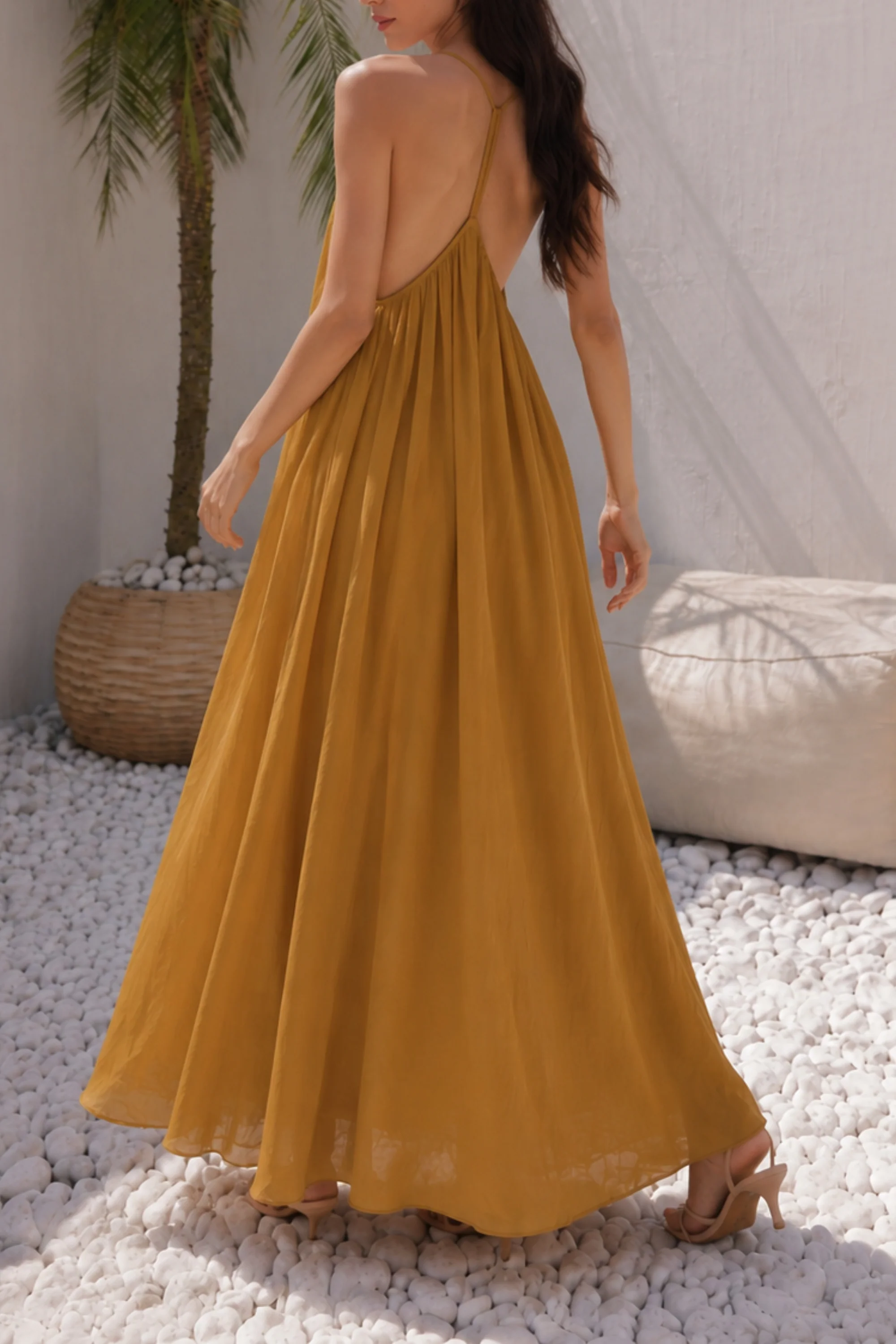 Honeyfall Ruffle Dress