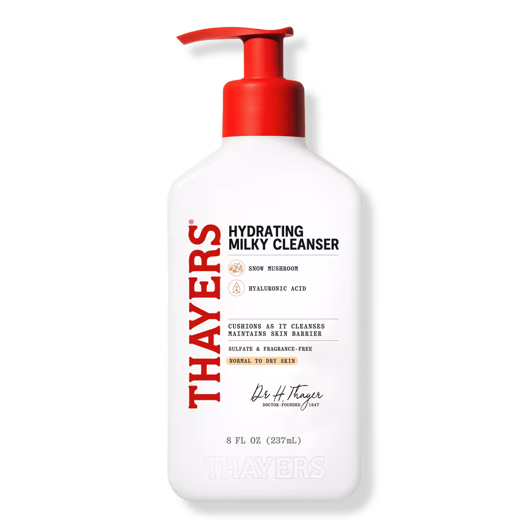 Thayers  Hydrating Milky Facial Cleanser with Snow Mushroom and Hyaluronic Acid