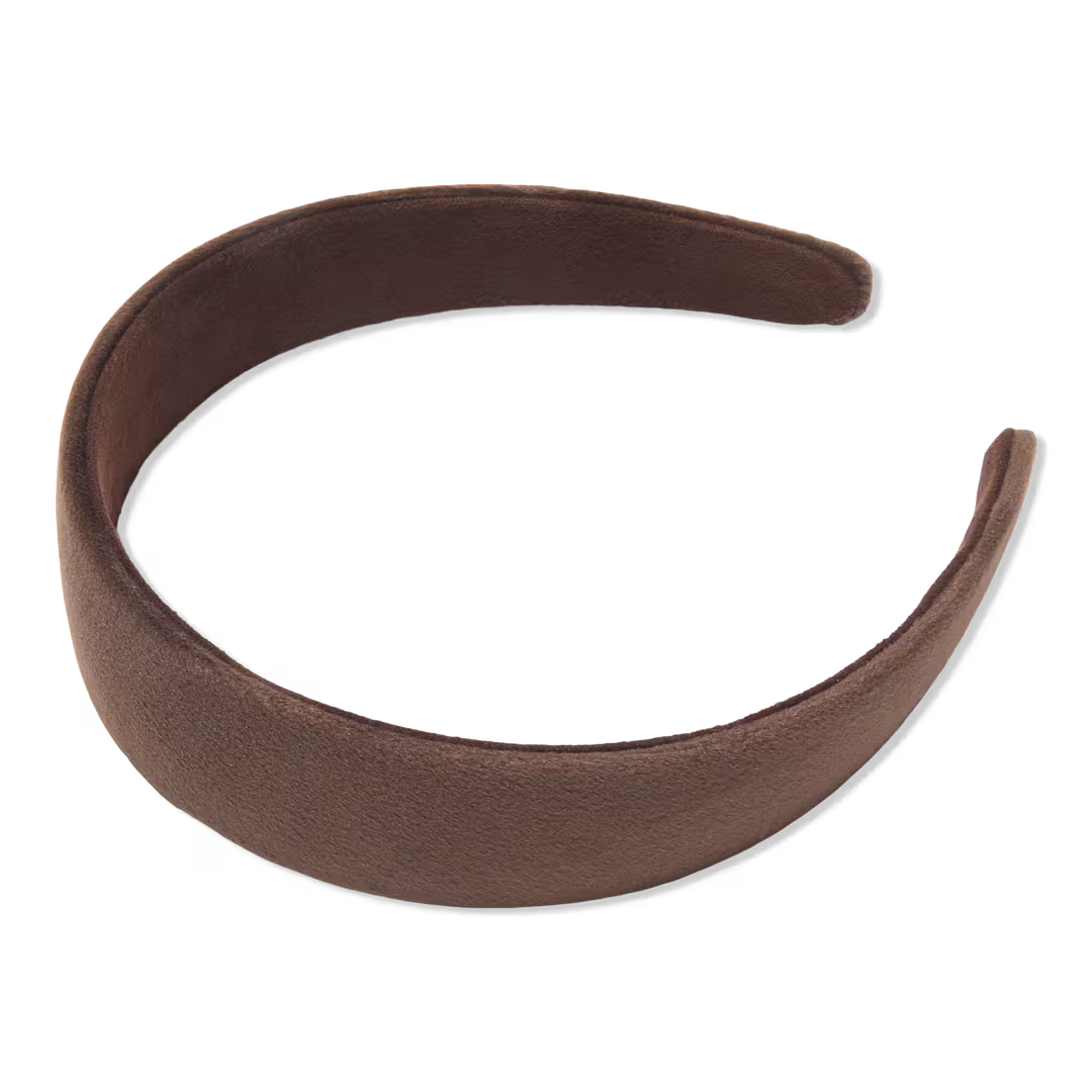 Lele Sadoughi  Chocolate Velvet Bessette Headband