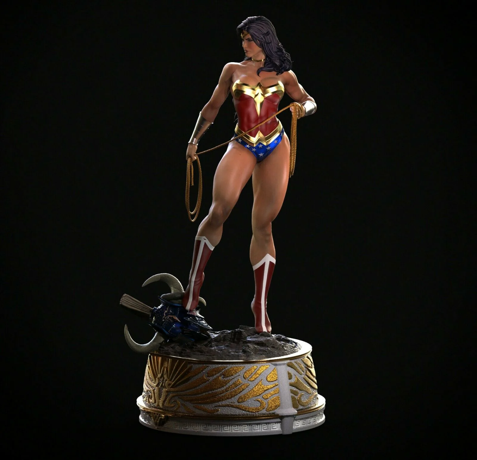 DC Comic - Wonder Woman (Femme Fatale) | 1:4 Resin Statue | von MFA Collectibles