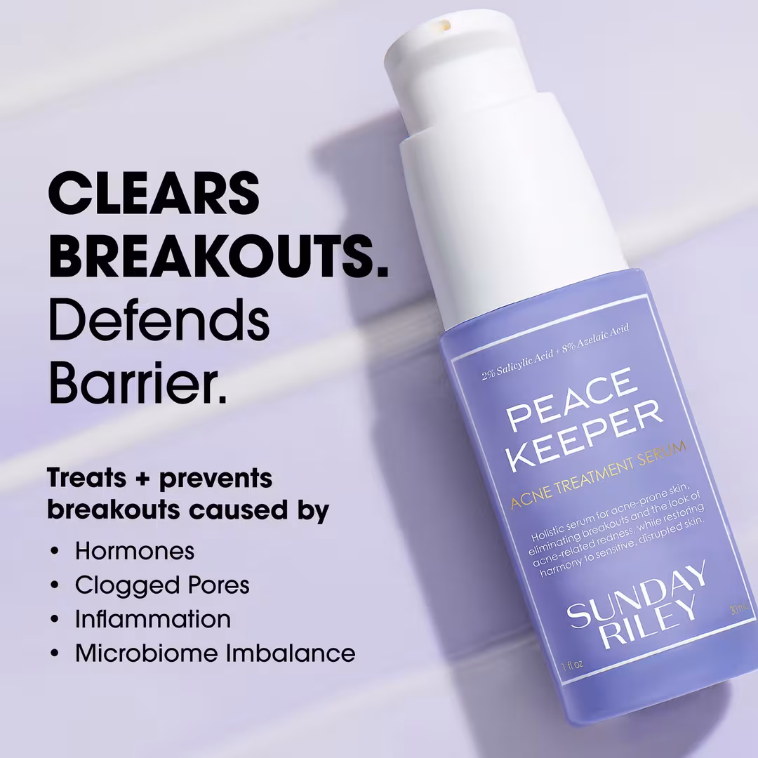 SUNDAY RILEY  Peace Keeper Acne Treatment Serum