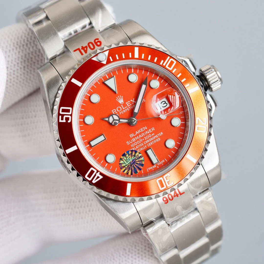 Rolex Watch SUBMARINER 40 CUSTOM ORANGE Watch