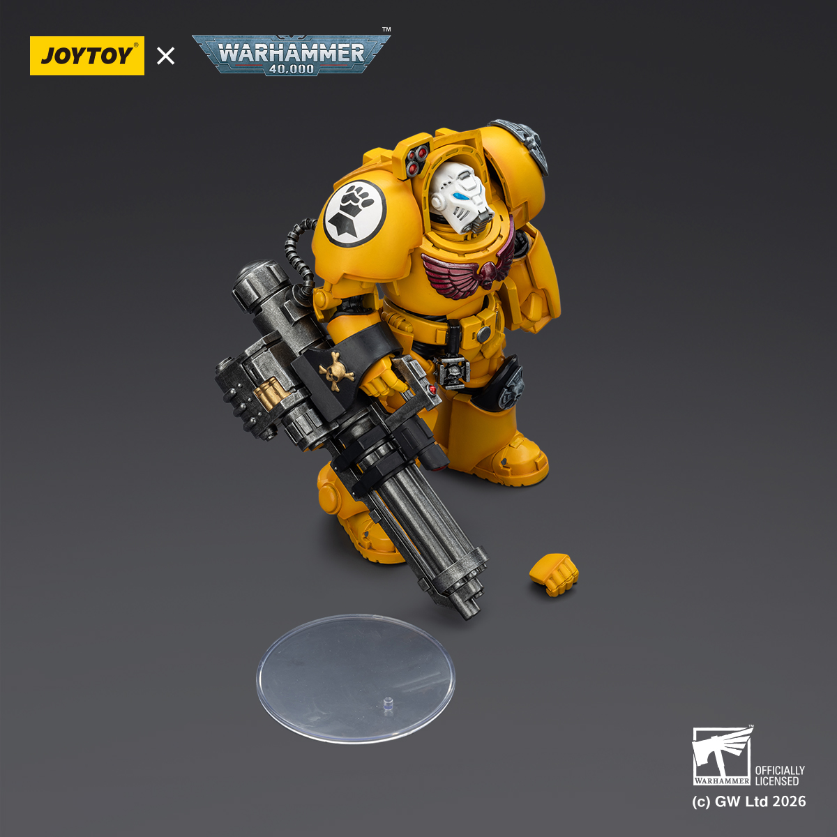 JOYTOY Warhammer 40k 1: 18 Imperial Fists Terminators - JOYTOY WORLD