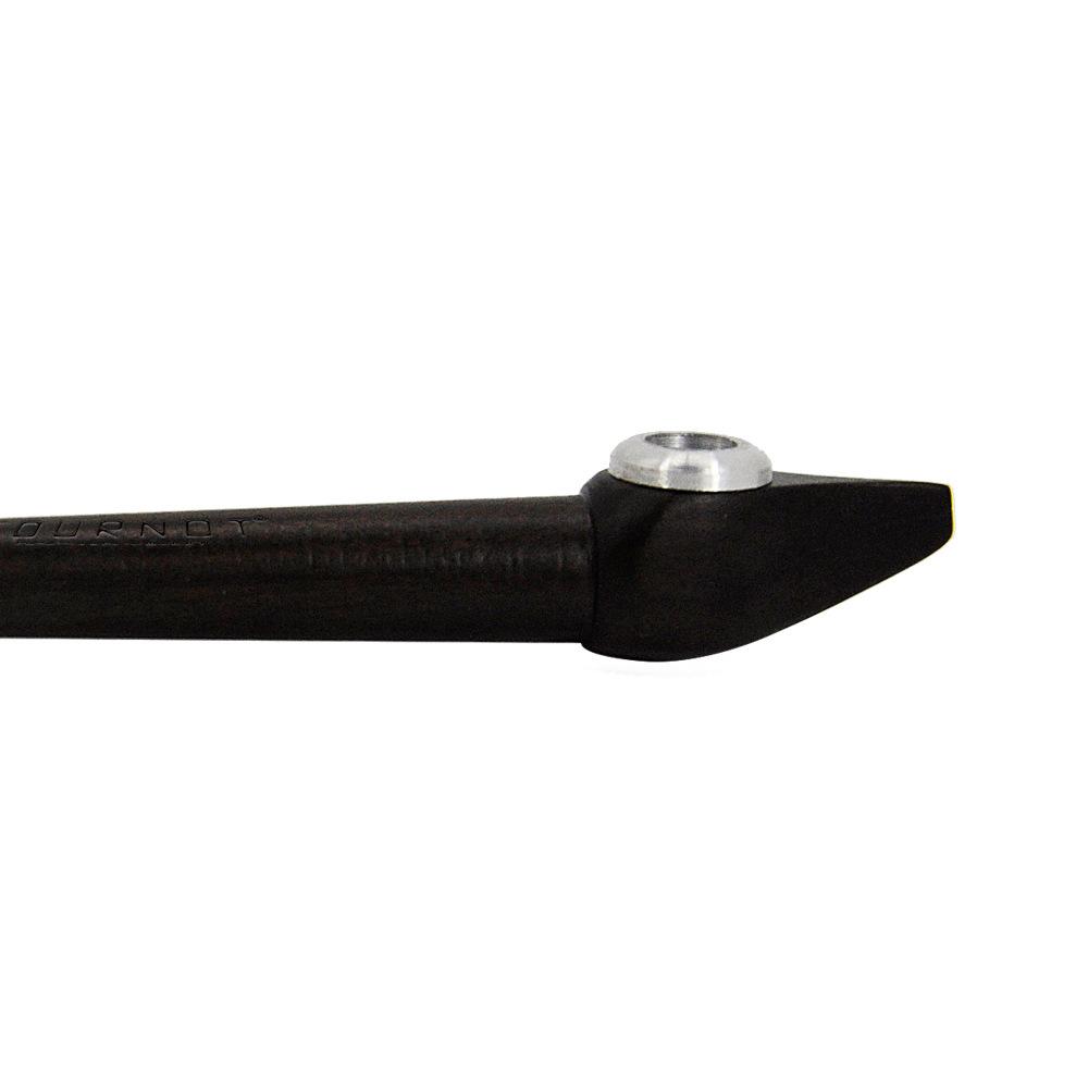 Rod Wooden Pipe w/ Acrylic Mouthpiece