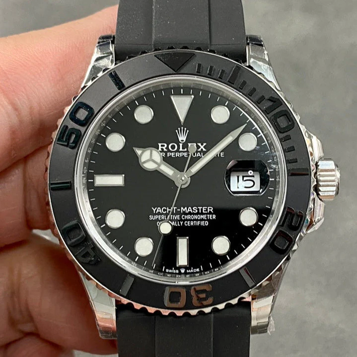 Rolex Watch Yacht-Master 42mm Black Silver