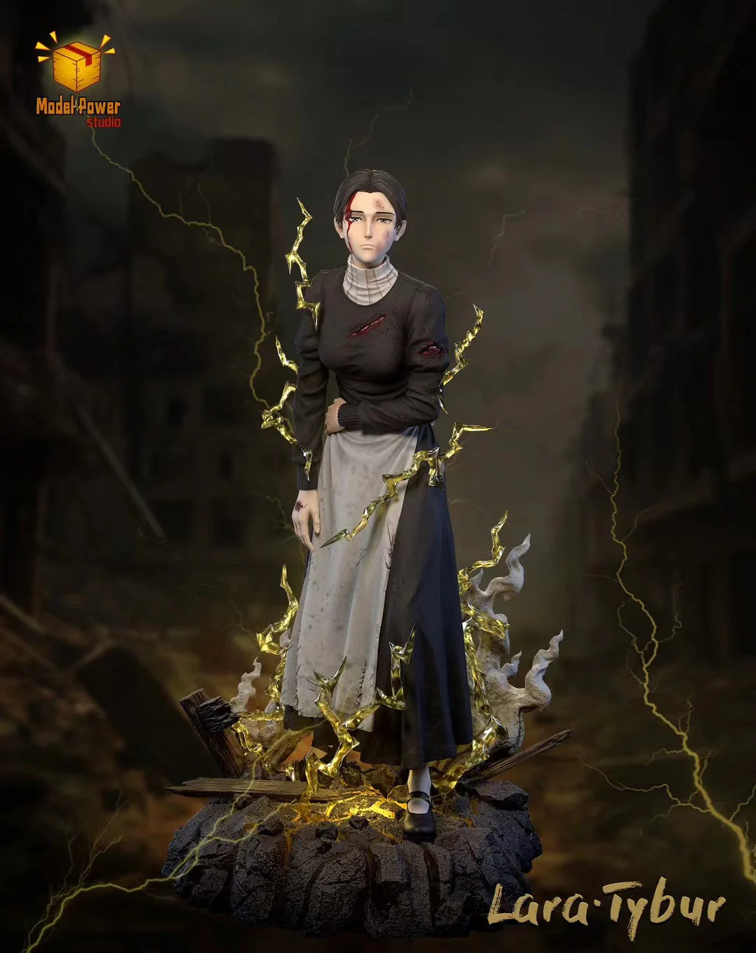 Model Power studio - Attack on Titan Lara Tybur | 进击的巨人 拉拉·戴巴
