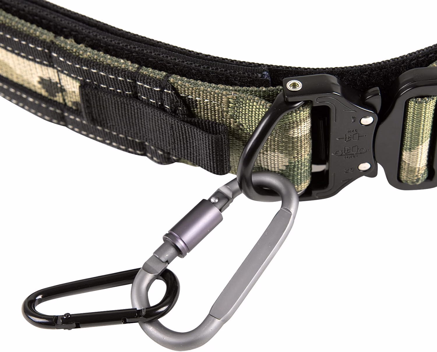 1.75'' MOLLE Tactical Belt, 2-in-1 Quick Release Duty Combat Belt with 1.5'' Inner Belt for Outdoor Shooting