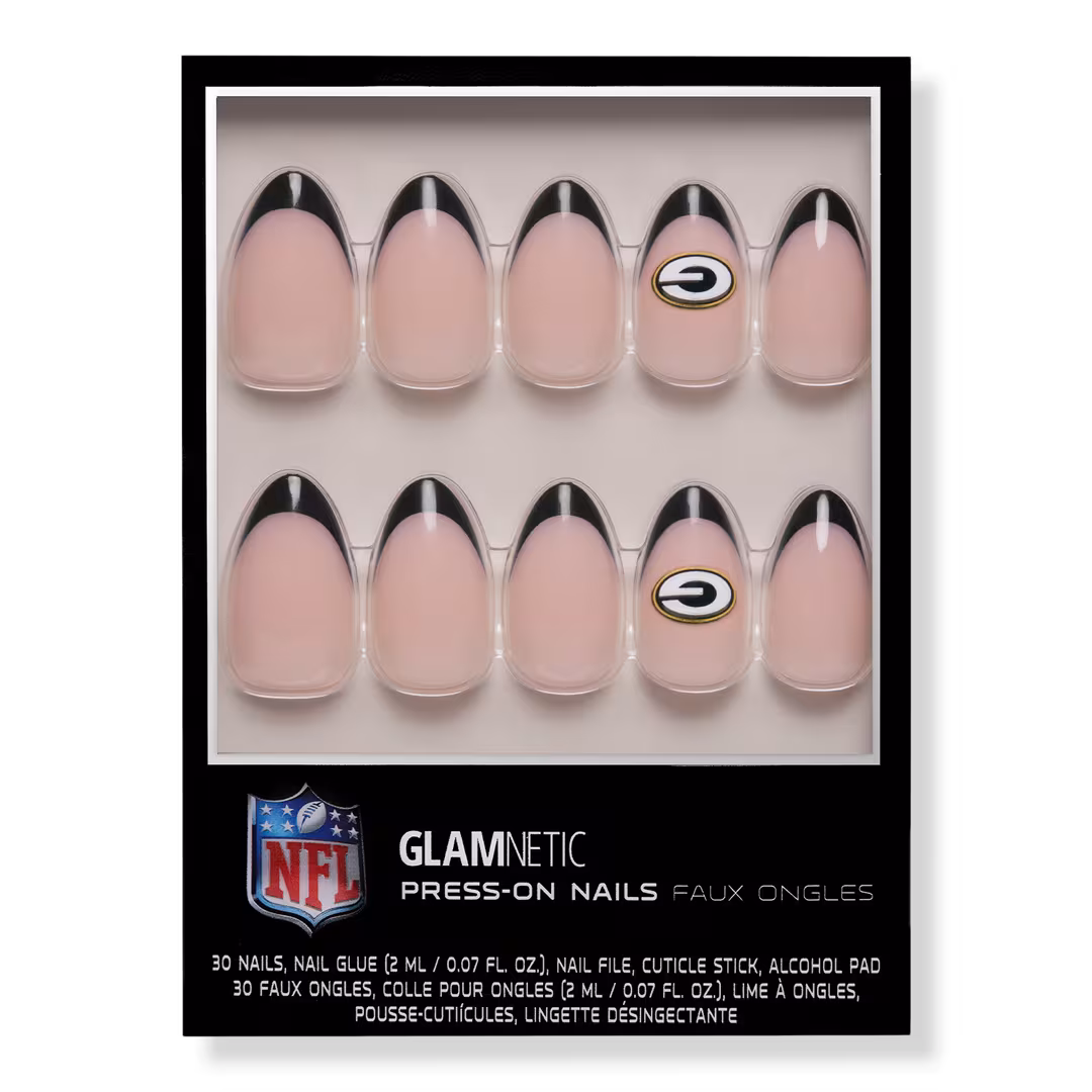 Glamnetic x Fanatics Nail  Green Bay Packers Press-On Nails