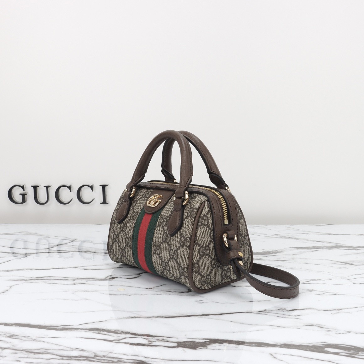 [10A SALE] Gucci Ophidia Mini Boston Bag
