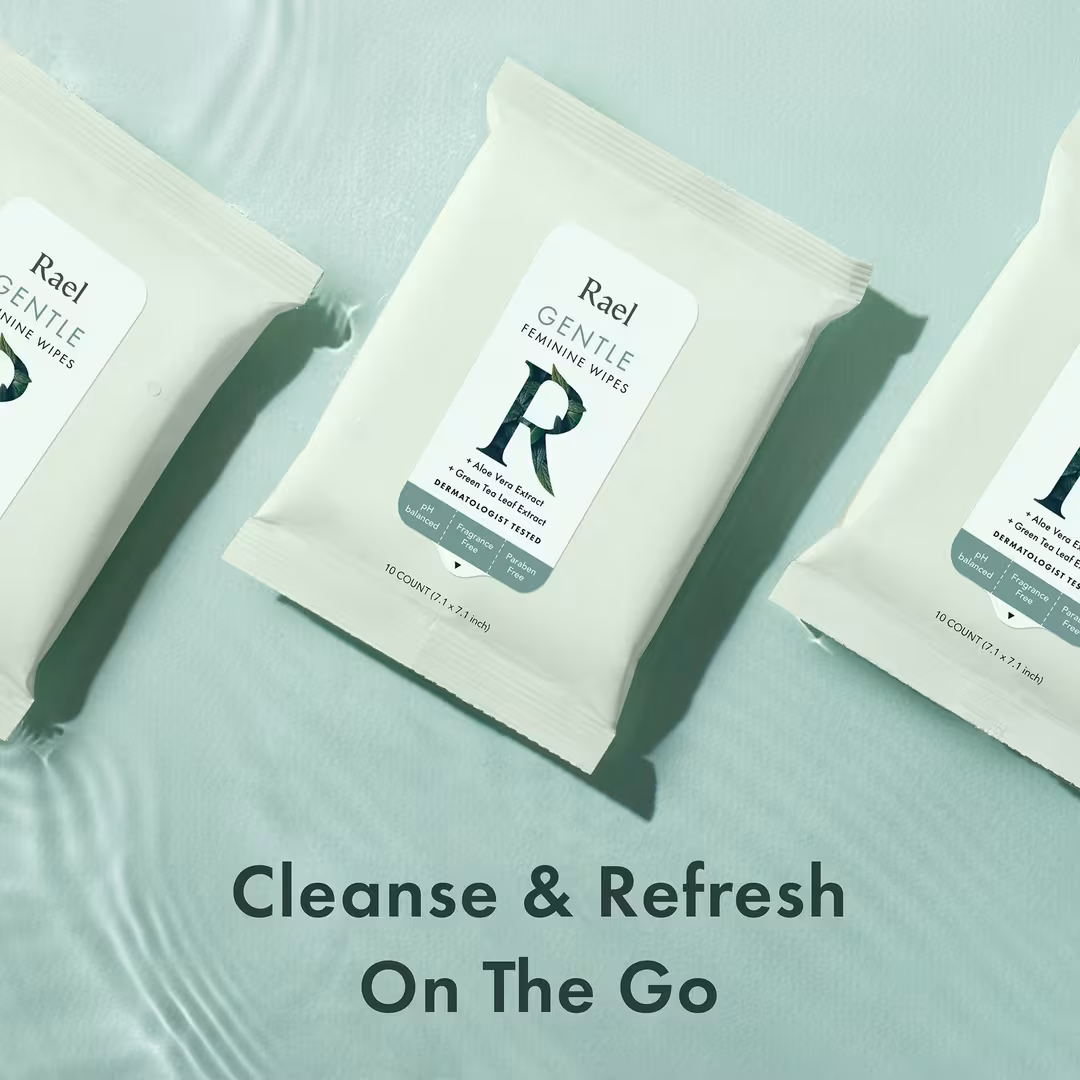 Rael  Gentle Feminine Wipes