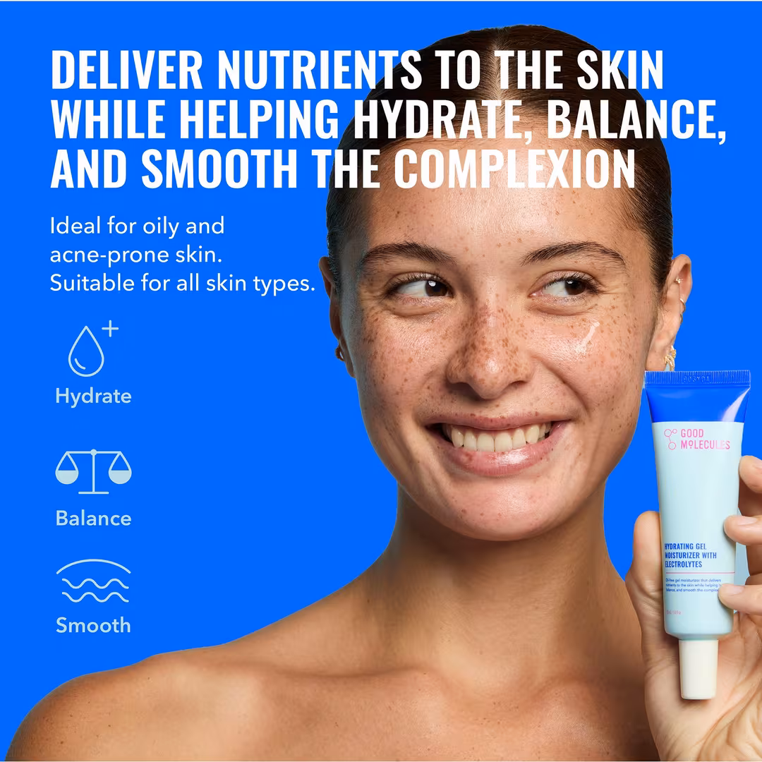 Good Molecules  Hydrating Gel Moisturizer with Electrolytes