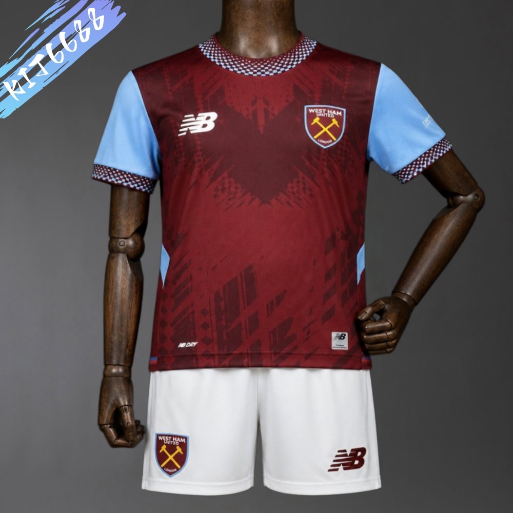 2026/2027 West Ham United Home Football Shirt (Kids Kit socks)