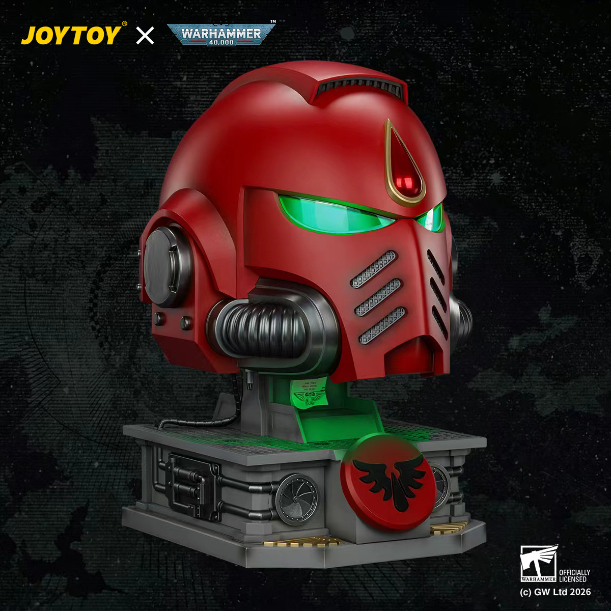 JOYTOY Warhammer 40K 1:1 Blood Angels MkX Helmet - JOYTOY WORLD