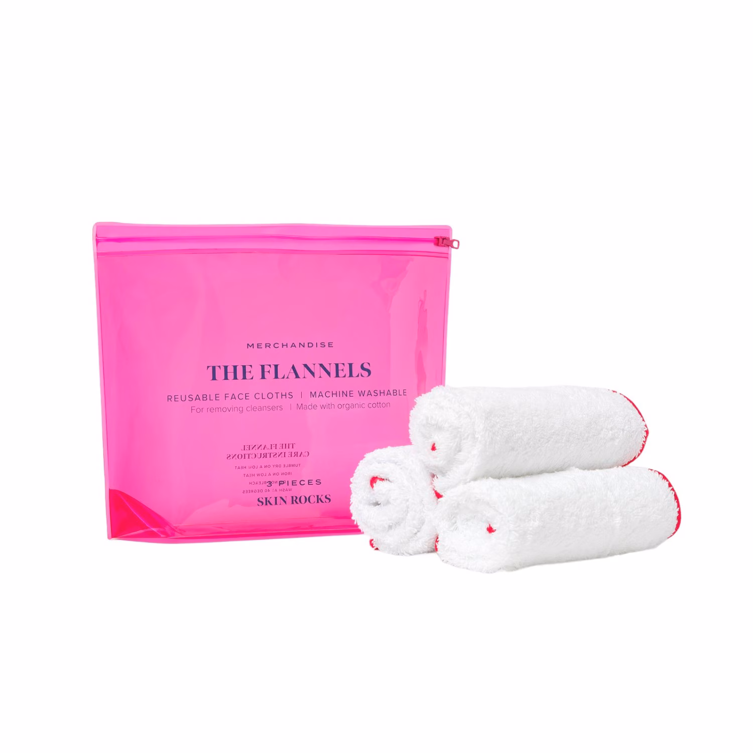 The Flannel (pack of 3) | Gesichtsreinigungstücher