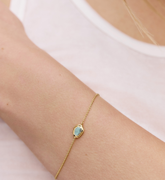 Odyssey Gemstone Chain Bracelet