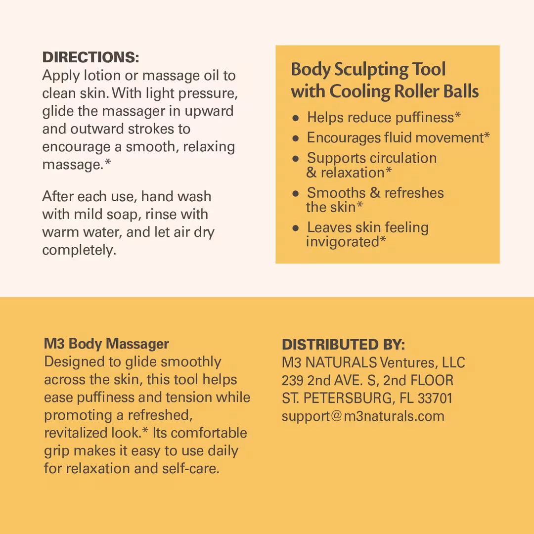 M3  Lymphatic Massage Roller
