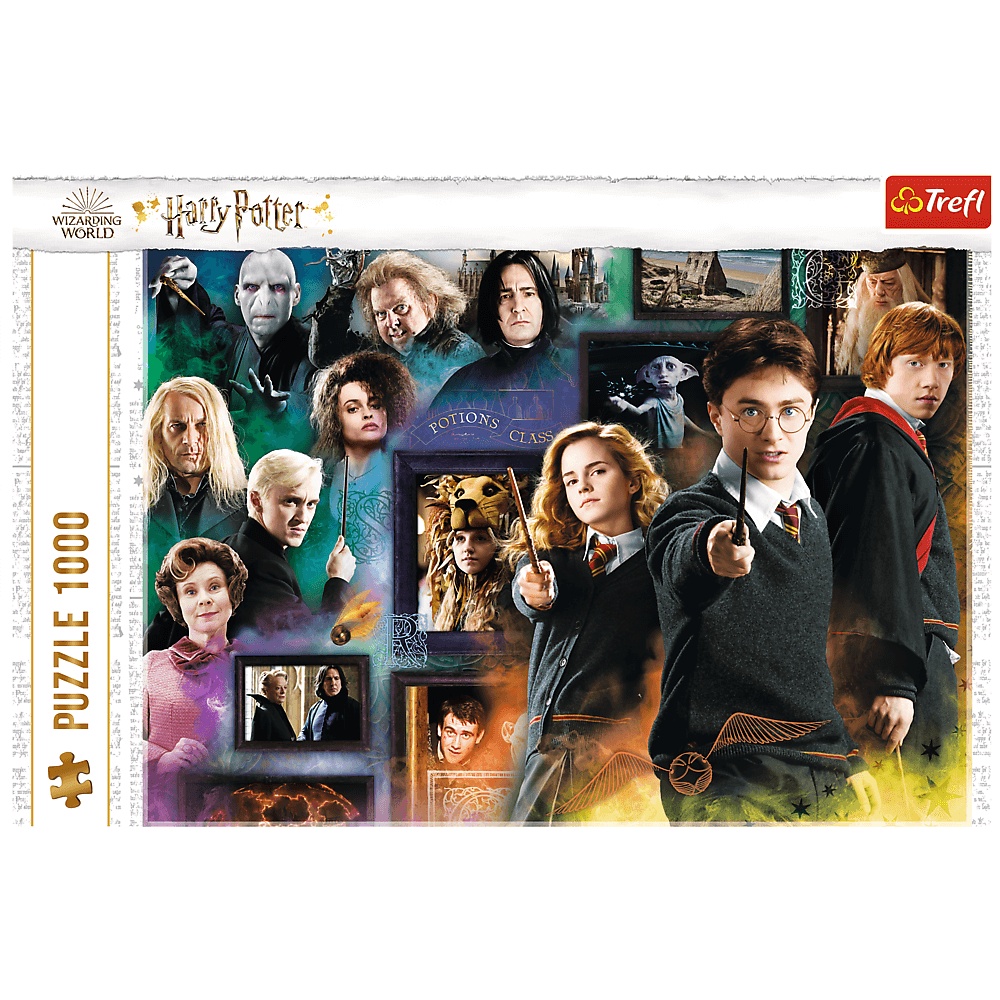 Puzzle Harry Potter 1000 El. Świat Czarodziejów