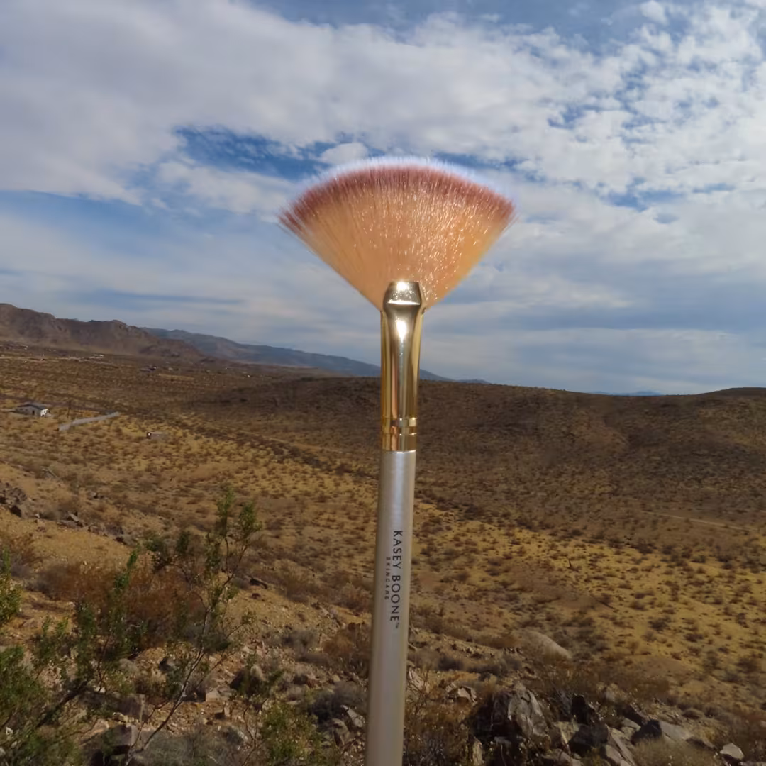 Kasey Boone Skincare  Champagne Fan Brush