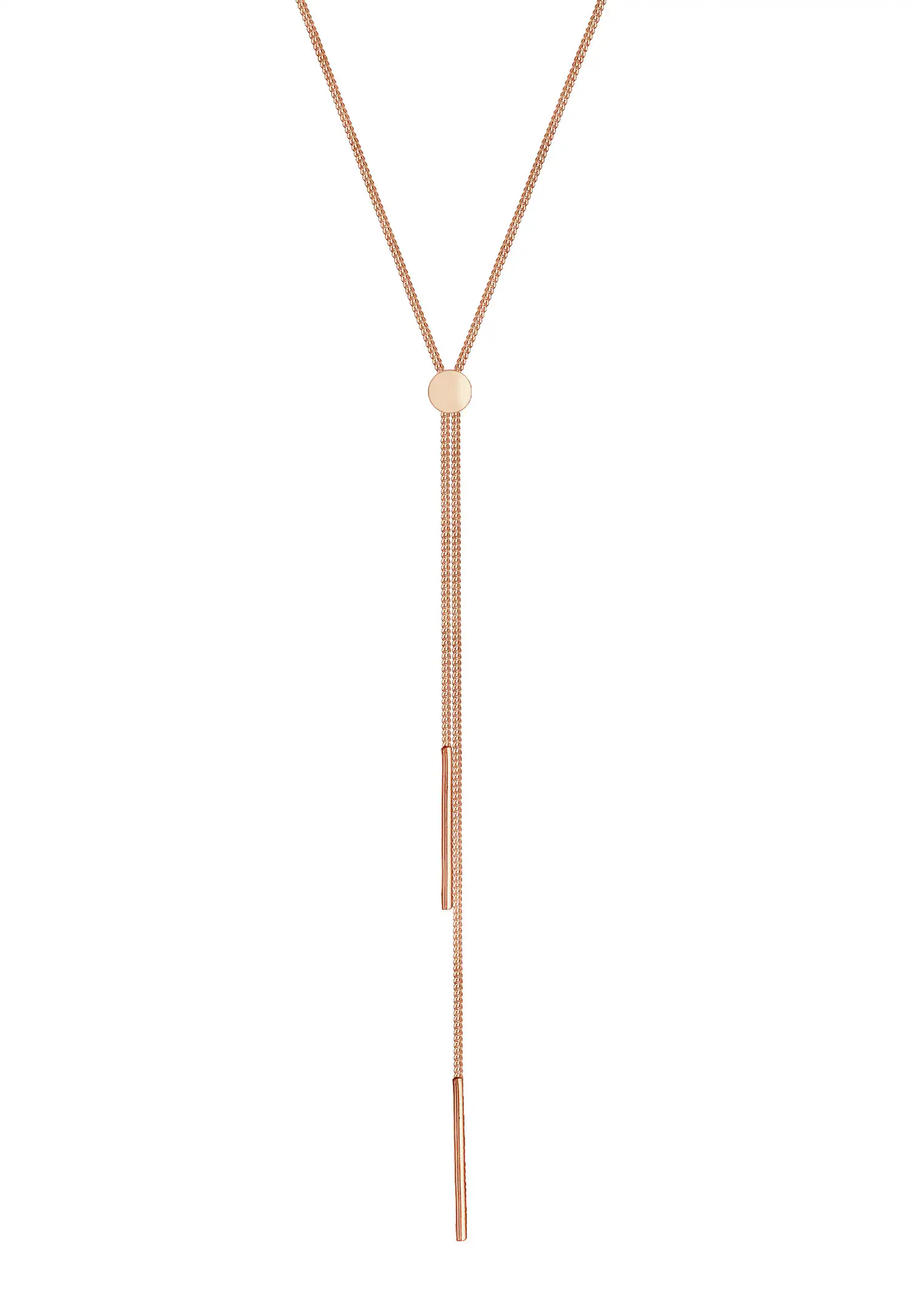 Y-Kette Geo Stab Minimal 925 Silber