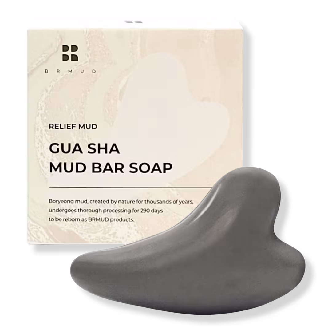 BRMUD  Relief Gua Sha Mud Bar Soap