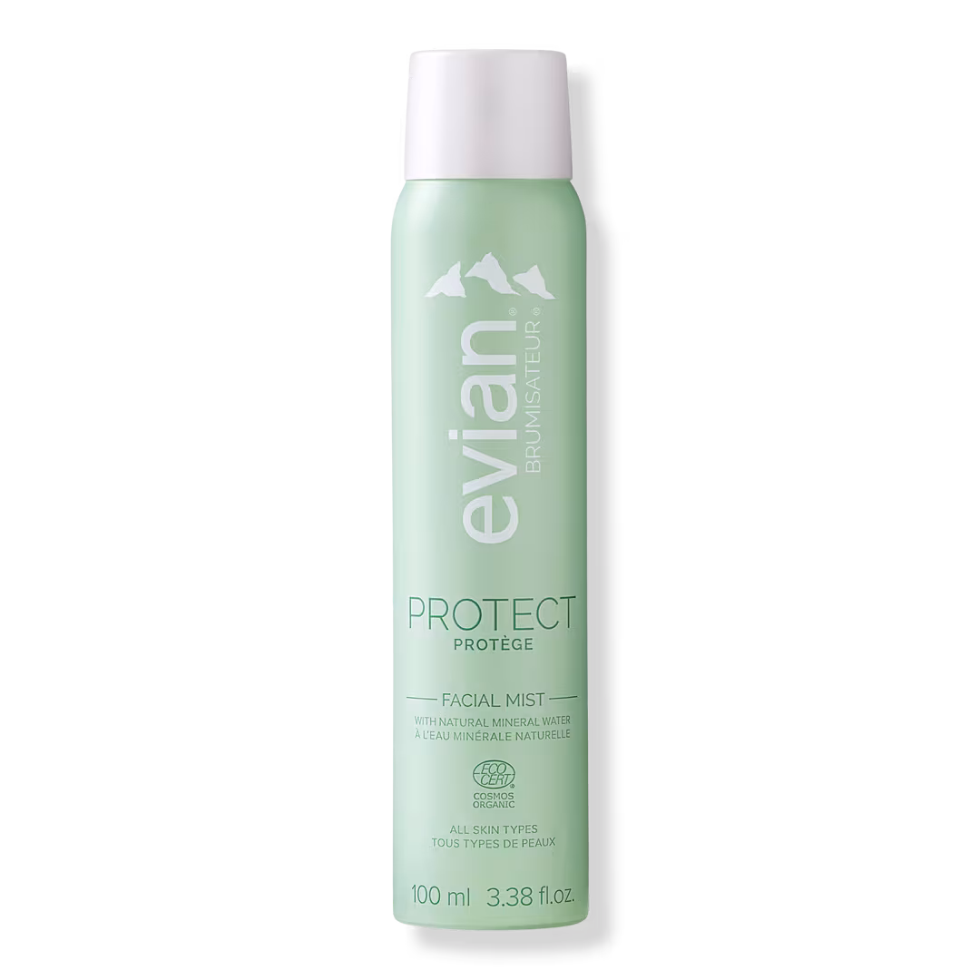 Evian Mineral Spray  Protect Facial Mist with Natural Mineral Water
