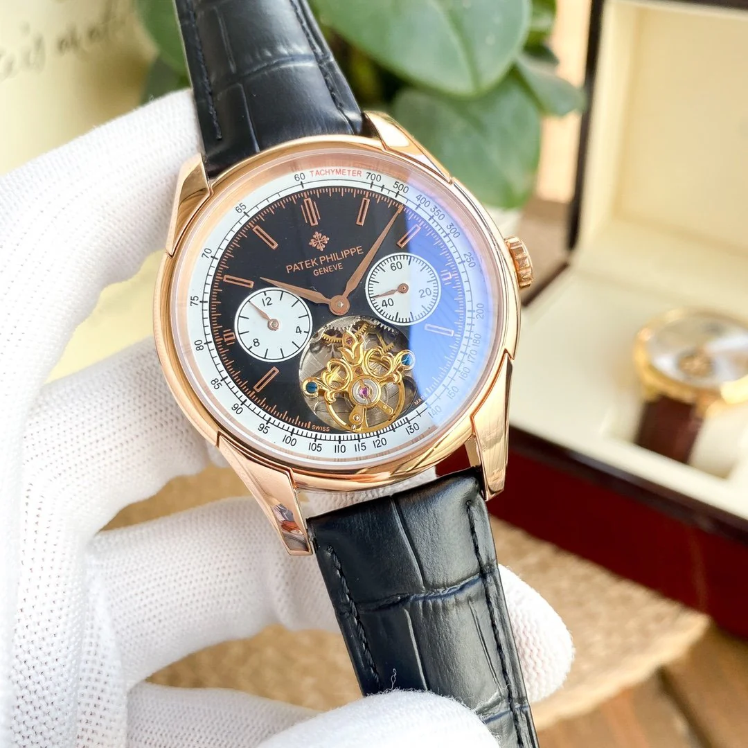PATEK Watch TOURBILLON LEATHER STRAP
