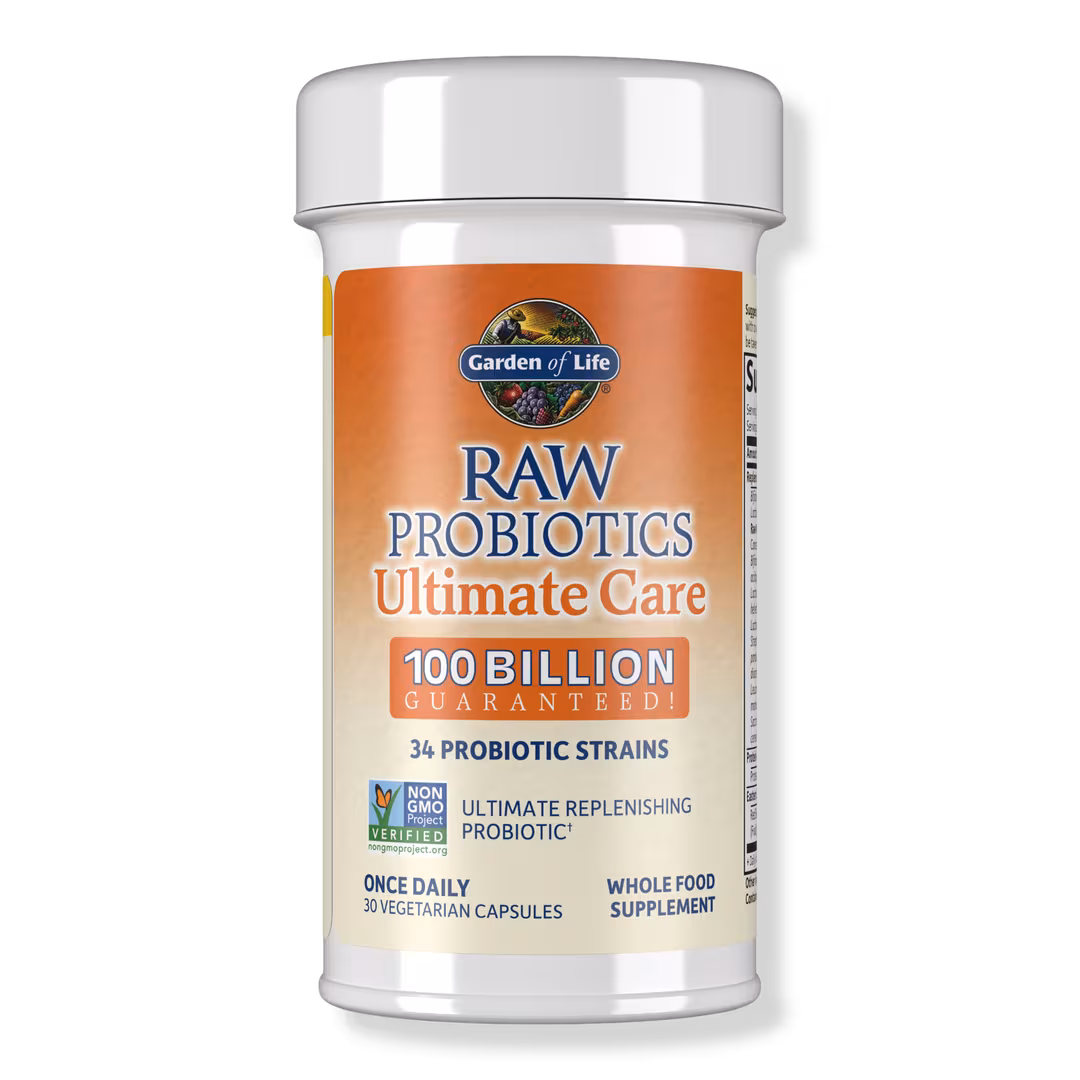 Garden of Life  Raw Probiotics Ultimate Care Shelf-Stable Capsules