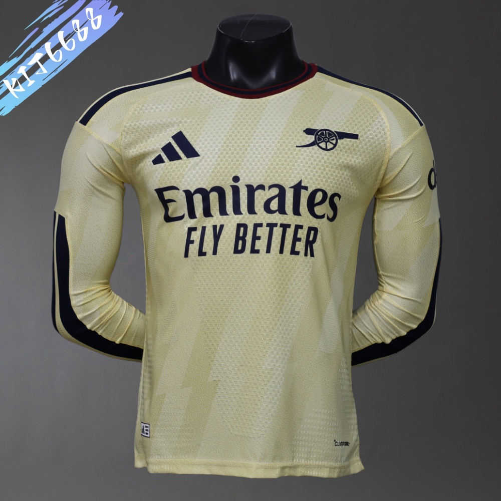 2026/2027 Arsenal Third Away Long sleeves Football Shirt (Player version）